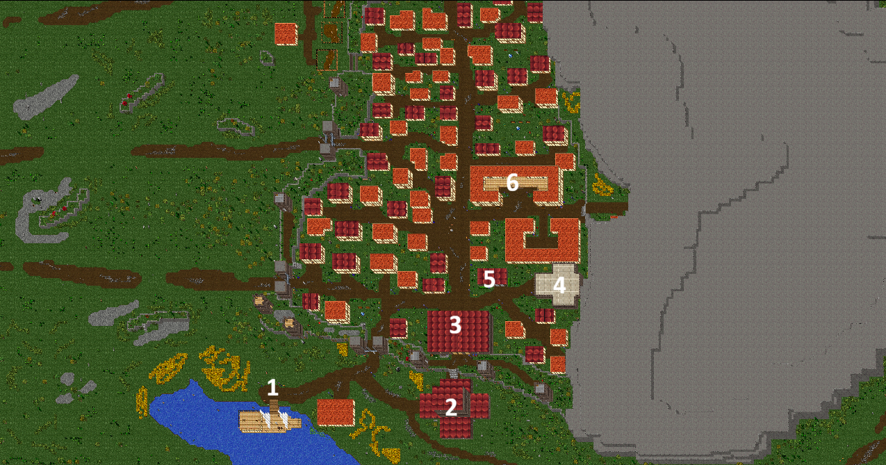Alven Town Map