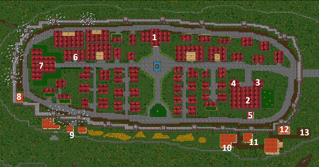 Silver City Map