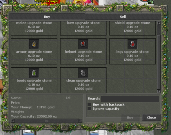 Mining 3 - Buy Stones